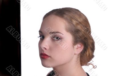 pretty young lady