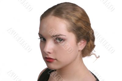  serious pretty face