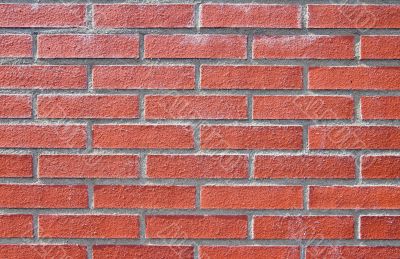 red brick wall closeup texture