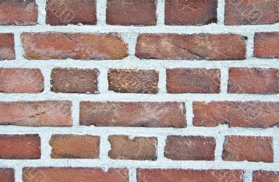 colored brick wall closeup