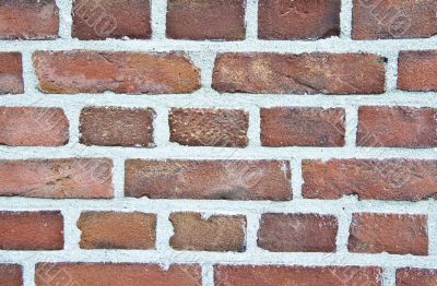 colored brick wall closeup