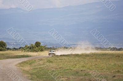 dusty road