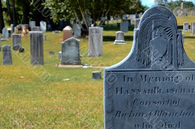 gravestone of consort
