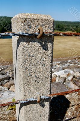 concrete post