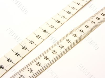plastic measuring ribbon