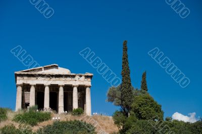 Hephaistos Temple at Agora in Athens