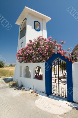 Greek church tower