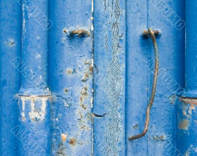 rusty freight container texture