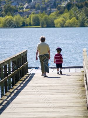Walking on the Pier