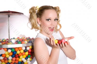 Bubblegum girl