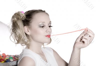 Bubblegum girl