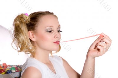 Bubblegum girl