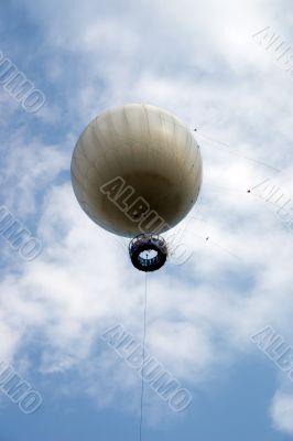balloon, flight, sky