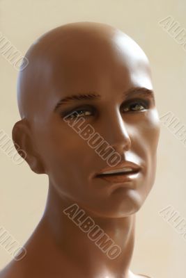 Male mannequin.