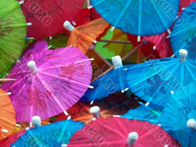 Colorful Little Drink Umbrellas