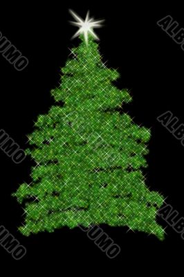 Christmas Tree Illustration