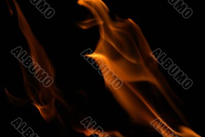 Fiery.