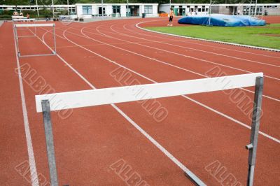 hurdles for athletics