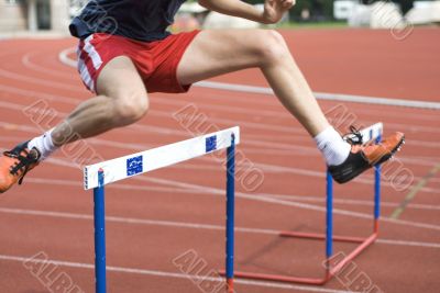 jumping over the hurdle
