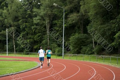 Running together