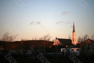 Church at Dawn
