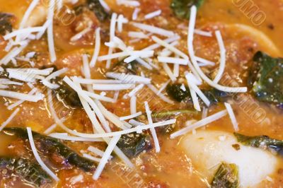 spinach tortellini soup