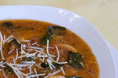 spinach tortellini soup