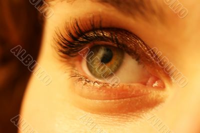 Close up of a woman