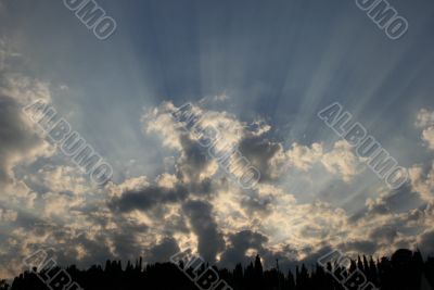 Storm clouds