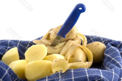 patatoes peeling