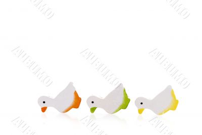Three Ducks