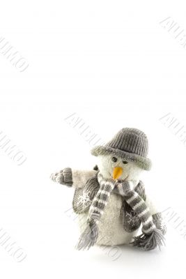Snowman in winter
