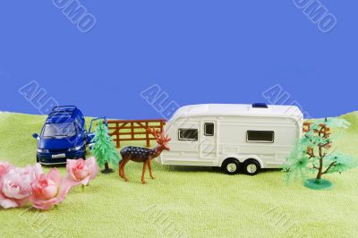 camp for caravans