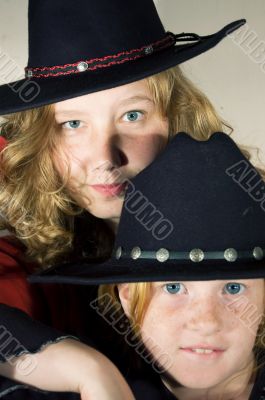 two girls