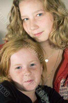 two girls