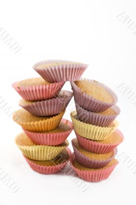 pile of cake
