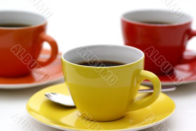Coffee triangle.