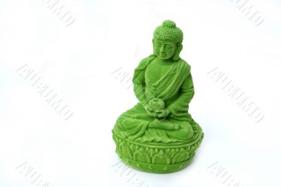 Green buddha.