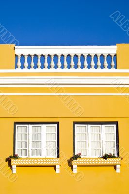Yellow wall