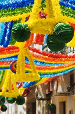 Decorated street