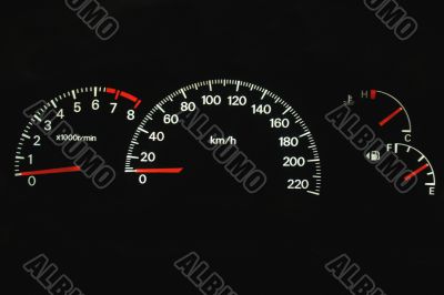 car dashboard