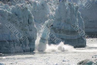 Glacier calving