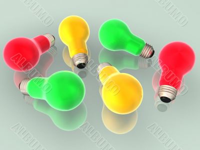 Light bulb 3d
