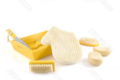 Scrubbing in yellow
