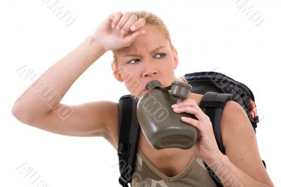 Hot and sweaty