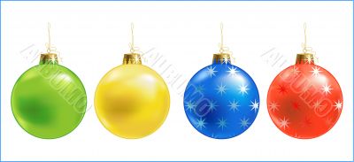 Christmas ball /  ornament / vector