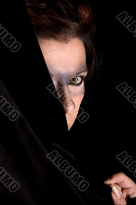 Brooding eyes