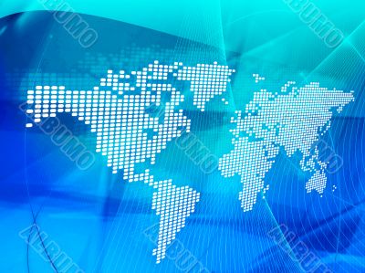 world map