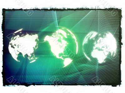 world map
