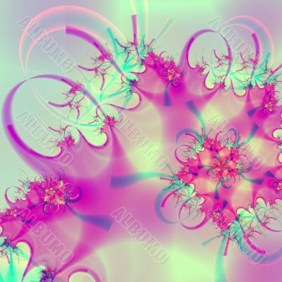 an abstract background